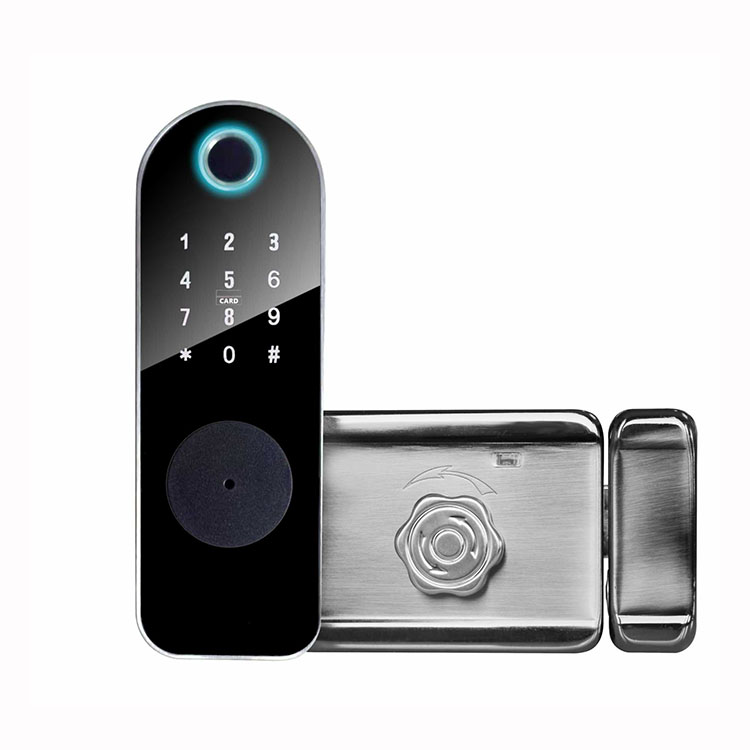 Apartment lock waterproof Silver Black02